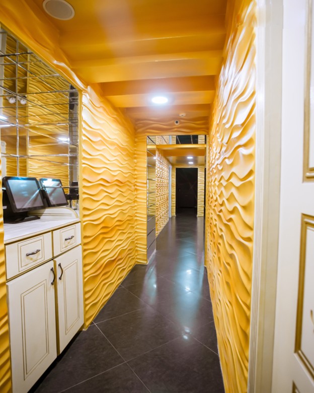 Pvc Panel Counter Design PVC Panel Design Ideas for Walls & Ceilings