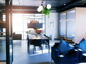 office breakout area