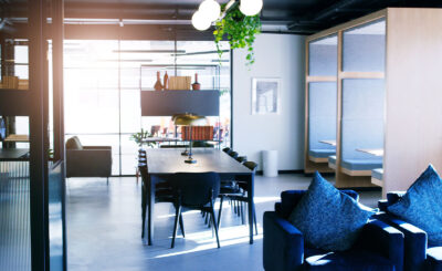 office breakout area