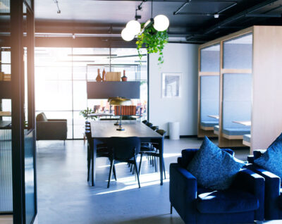 office breakout area